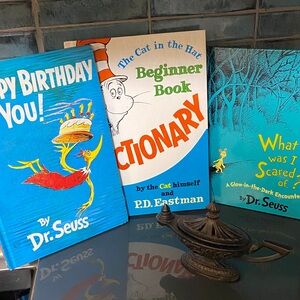 3- Vintage Dr. Seuss Book Collection